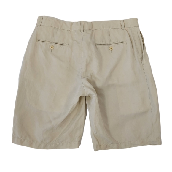 Polo by Ralph Lauren Men’s Khaki Preston Fit Shorts - Picture 2 of 12